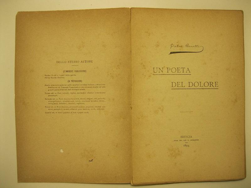 Un poeta del dolore